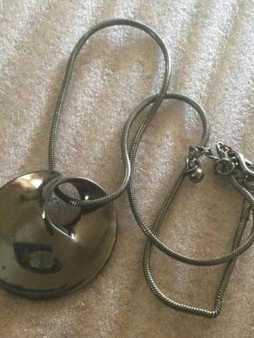 Gunmetal Necklace